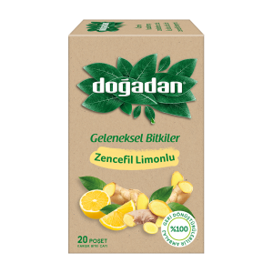 Турски чай Dogadan с Джиджифил и лимонови кори
