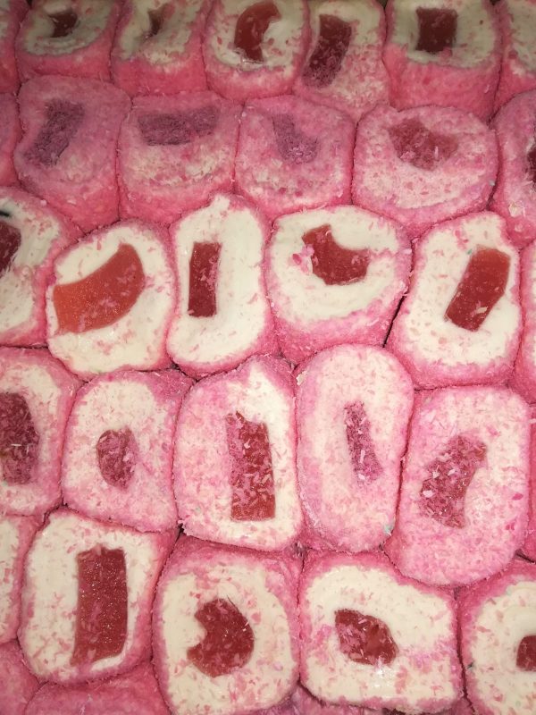 Рахат локум Малина/Роза и ванилия – Ядките