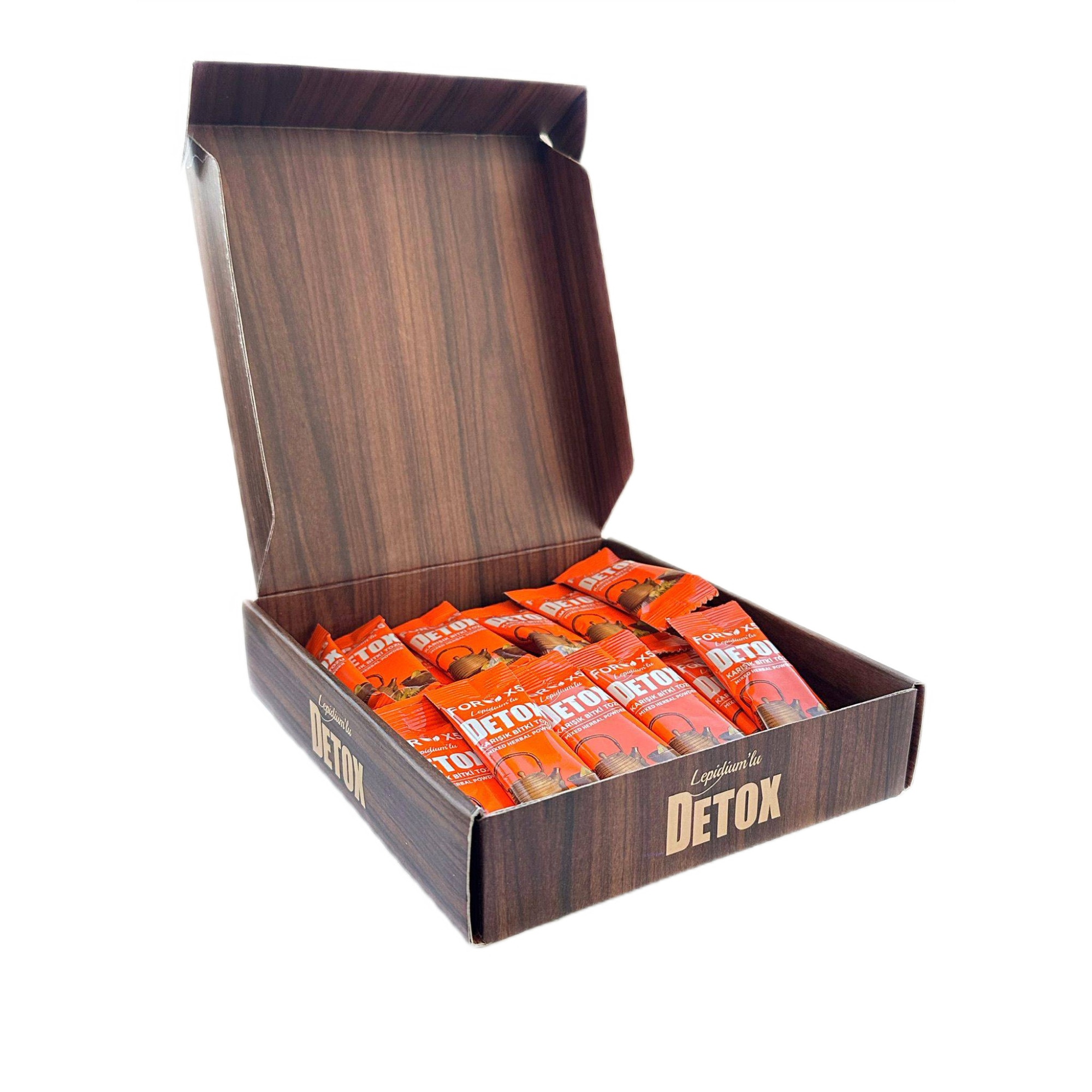 Билкова детоксираща напитка Detox For X5 Lepidium 30 шасета - Image 2