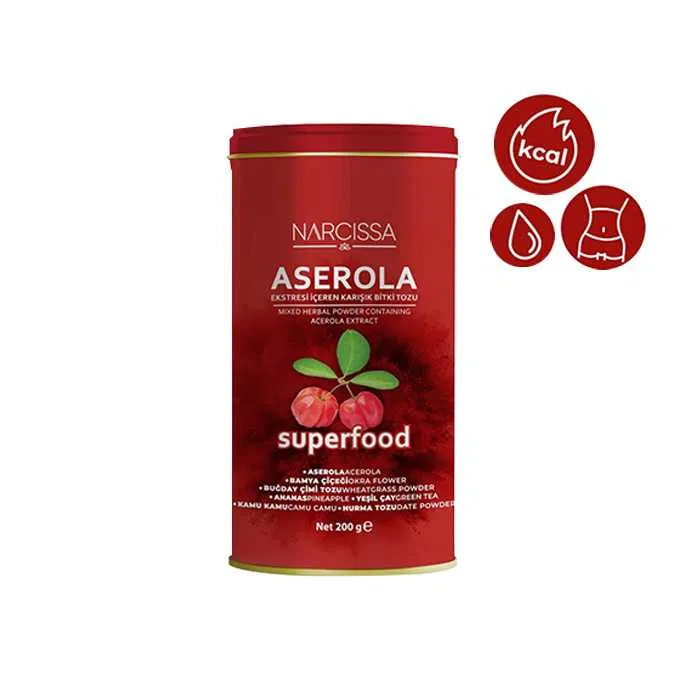 NARCISSA Aserola Superfood 200g Чай от Ацерола - билкова смес за отслабване