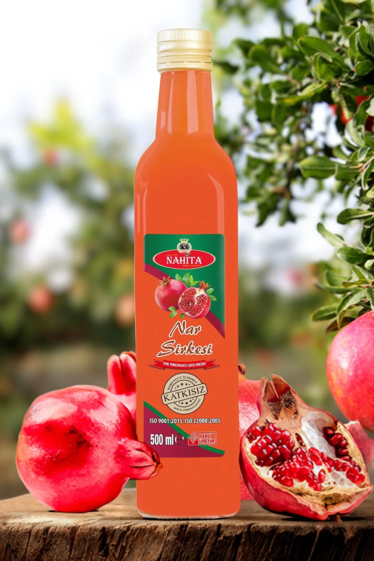 Натурален Оцет от НАР 500 ml. Nahita стъкло
