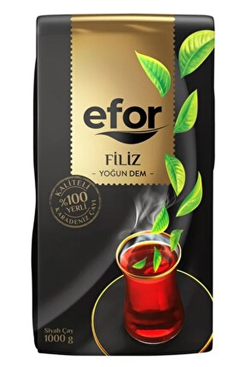 Турски черен чай - Efor Filiz 1 kg.