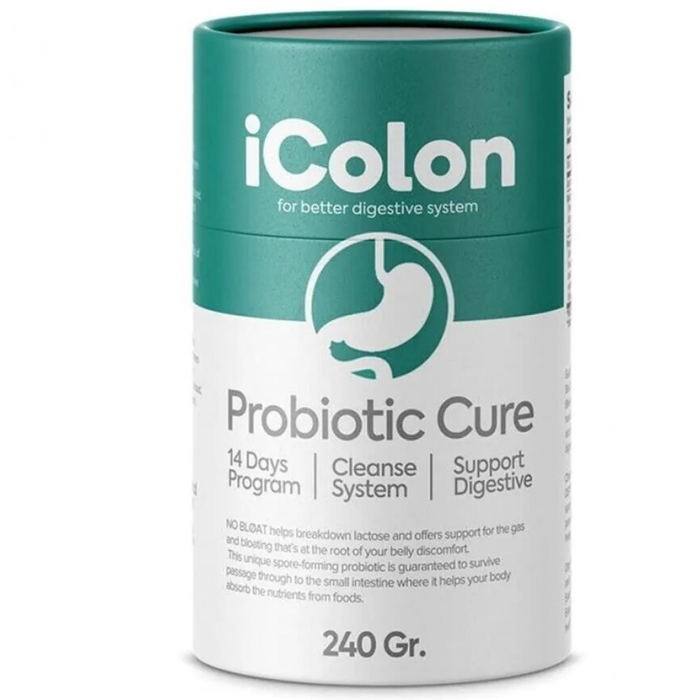 iColon Probiotic Cure Black Natural 240 gr. Пробиотик Cure iColon билкова меласа за пречистване на чревната флора - Image 3