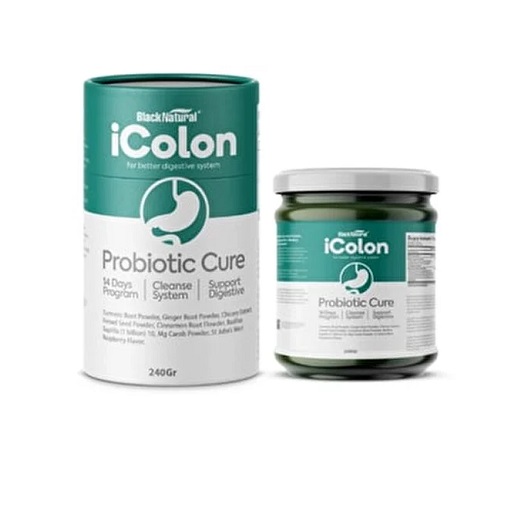 iColon Probiotic Cure Black Natural 240 gr. Пробиотик Cure iColon билкова меласа за пречистване на чревната флора
