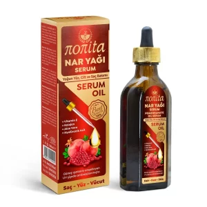 Nonita Pomegranate oil serum 100 ml - Серум от масло на нар (Интензивна грижа за лицето, кожата и косата)