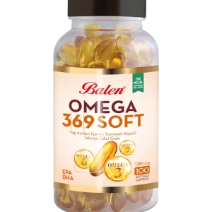 Balen Omega 3,6,9 мека капсула, съдържаща мастни киселини и рибено масло 1380 MG*100
