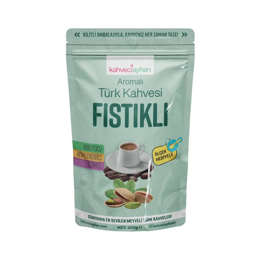 Турско кафе със шамфъстък 200 гр. Kahveciayhan Fıstıklı Türk Kahvesi